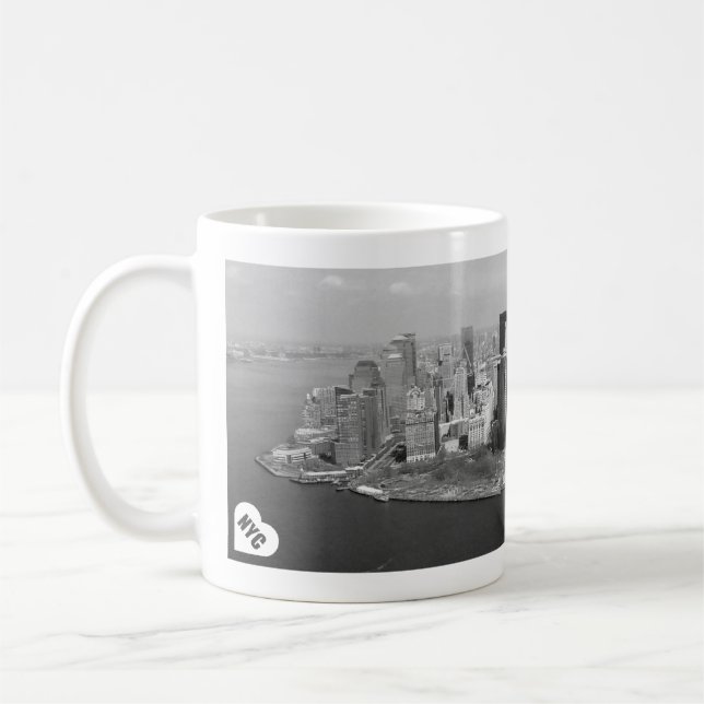 Caneca De Café Coração de Manhattan (Esquerda)