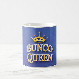 Caneca De Café Coração Dourada Amarelo da Rainha Bunco