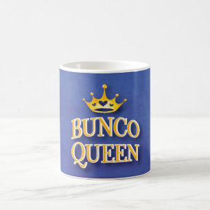 Caneca De Café Coração Dourada Amarelo da Rainha Bunco