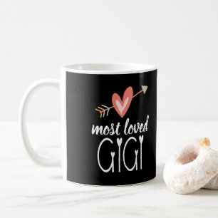 Caneca De Café Coração Gigi Mais Amado