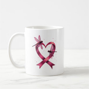 Caneca De Café Coração Libélulas Homens Mulheres Criança