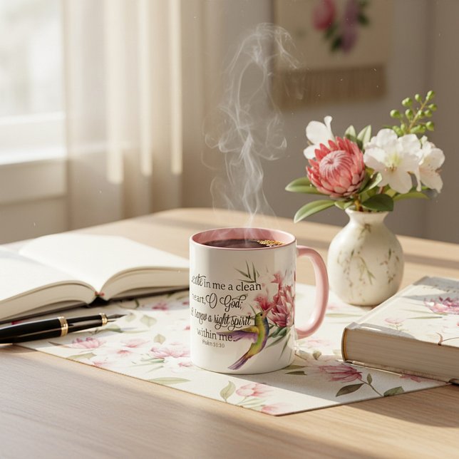 Caneca de café coração limpo (Criador carregado)
