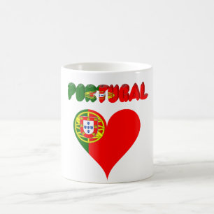 Caneca De Café coração português