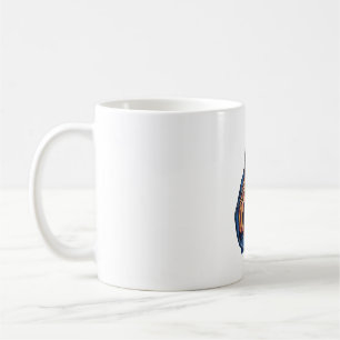 Caneca De Café Coração Sagrado Gravura Vintage Vetor Religioso De