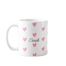 Corações Cor d'Água Personalizáveis