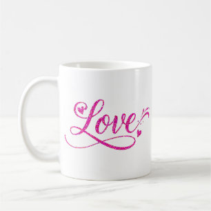 Caneca De Café Corações de Amor Aniversário de Casamento Esposa M
