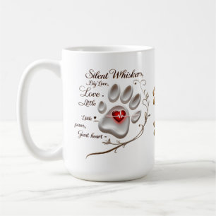 Caneca De Café Corações do Amor - Mug de 15 oz para Pet Lovers