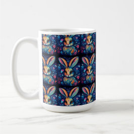 Caneca De Café Corações do Sonho do namorados: Coelhinho do Arco-