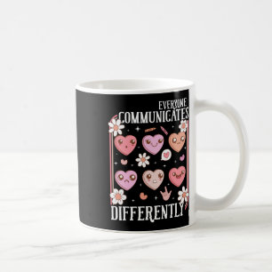 Caneca De Café Corações Doce Todos se Comunicam de Forma Diferent