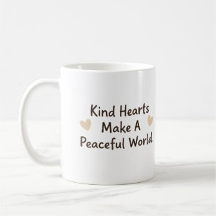 Caneca De Café Corações Gentis