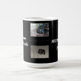 Caneca De Café Coragem & Amor Tributo ao Pet com Melanoma