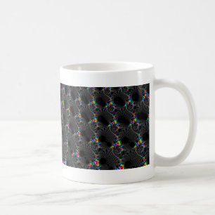Caneca De Café Corais - Mandelbrot