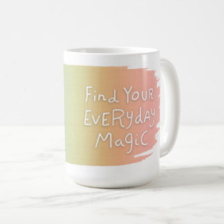 Caneca De Café Corajoso Aprenda Todos Os Dias Magic Mug White
