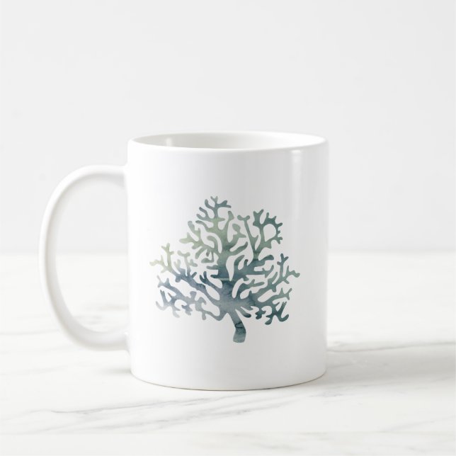 Caneca De Café Coral Reef Painting Beach Lover (Esquerda)