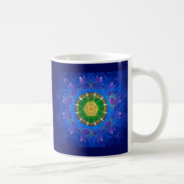 Caneca De Café Corante azul-verde (Direita)