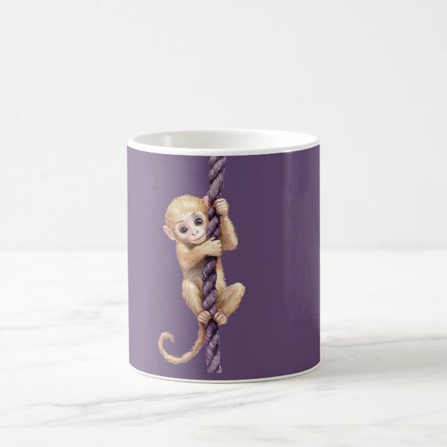 Caneca De Café Corda Roxa de Macaco (Centro)