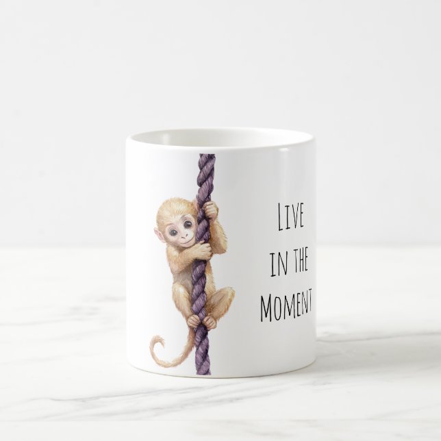 Caneca De Café Corda Roxa de Macaco (Centro)