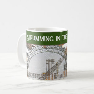 CANECA DE CAFÉ CORDAS DE GUITAR NO SOL