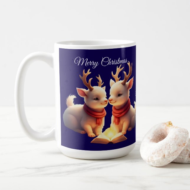 Caneca De Café cordeiro fofo  (Com Donut)