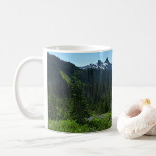 Caneca De Café Cordilheira das Cascatas do Parque Nacional Mount 
