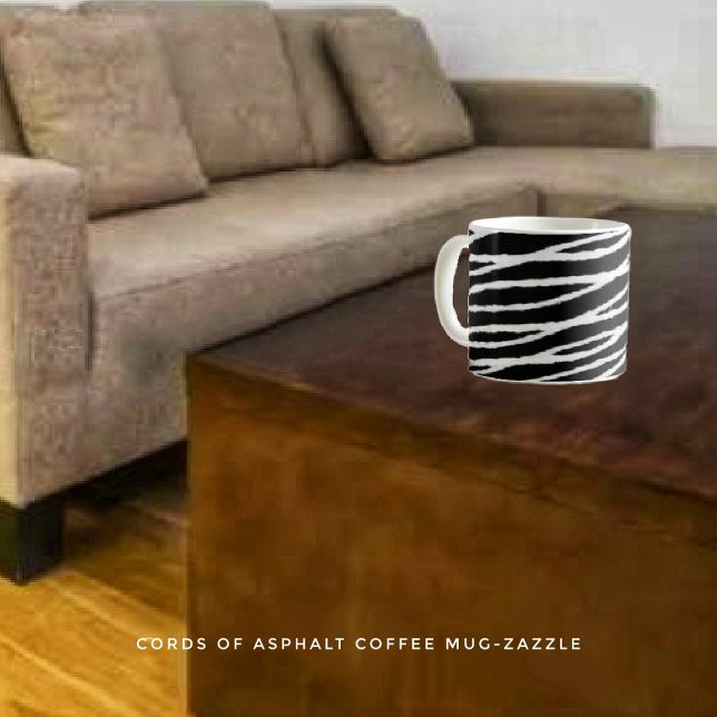 Caneca De Café Cordões de Asfalto (Criador carregado)