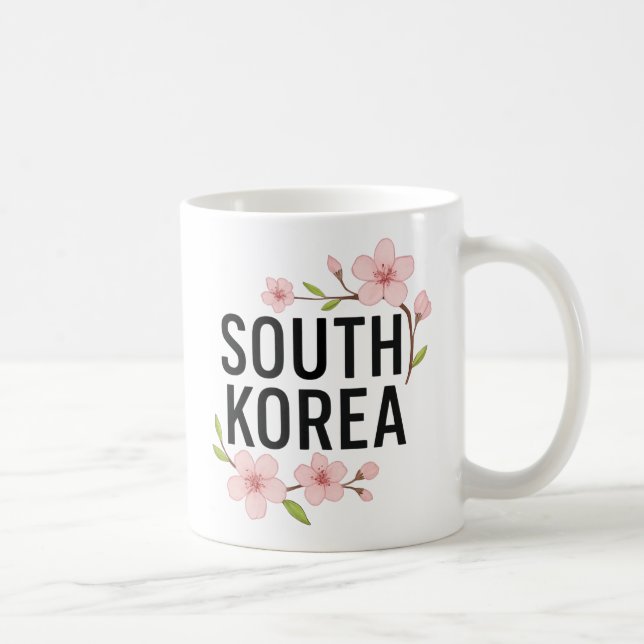 Caneca De Café Coreia do Sul (Direita)