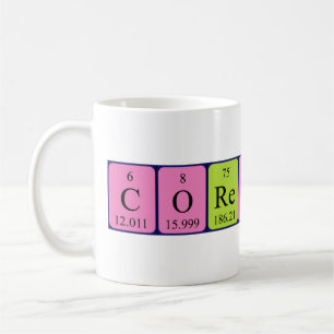Caneca De Café Corentin periódico mesa name mug