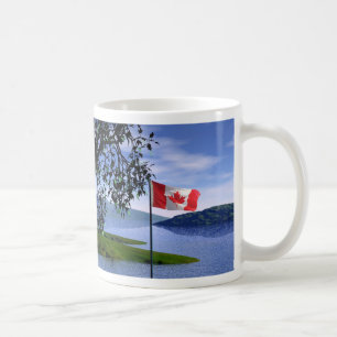 Caneca De Café Cores Canadenses