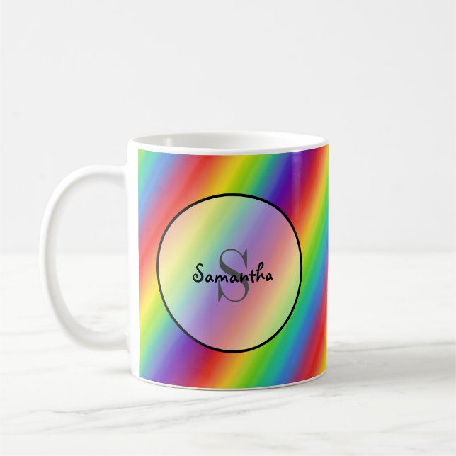 Caneca De Café Cores da Rainbow Mug (Esquerda)