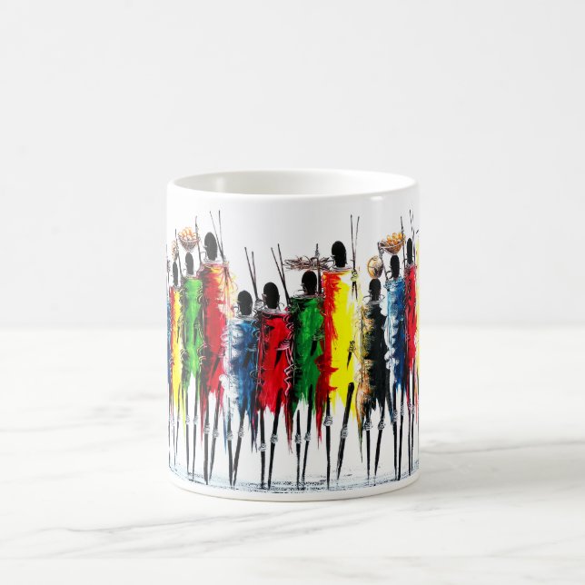 Caneca De Café Cores de África (Centro)