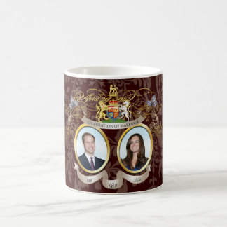 Caneca De Café cores de casamento de will e kate / DIY