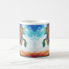 Caneca De Café Cores de vôo
