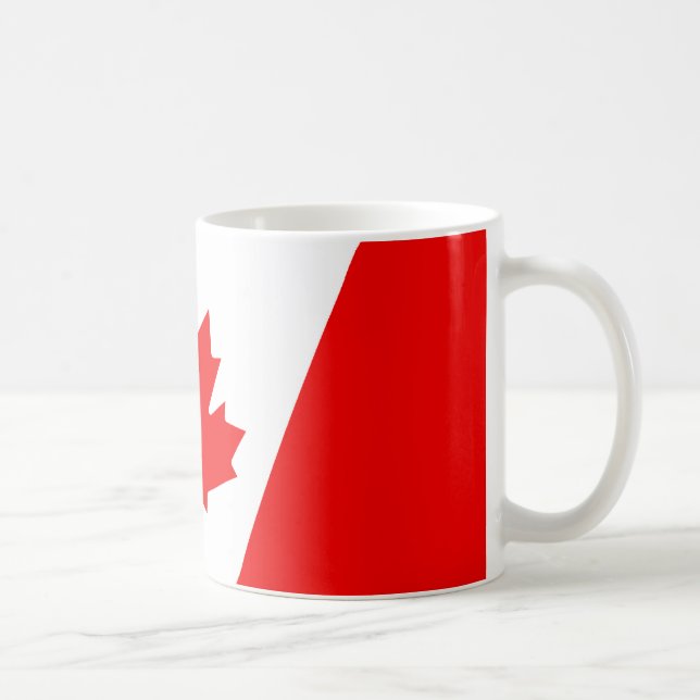 Caneca De Café Cores do Canadá (Direita)