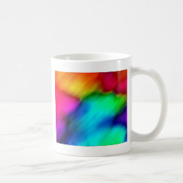 Caneca De Café Cores Psicodélicas