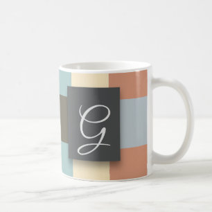 Caneca De Café cores quadradas