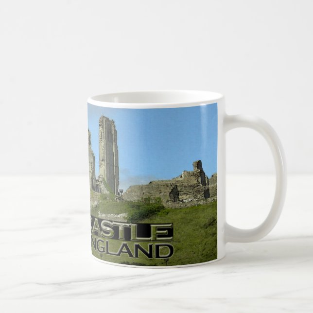 Caneca De Café Corfe Castle (Direita)