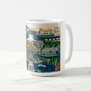 Caneca De Café Corge do Rio Columbia