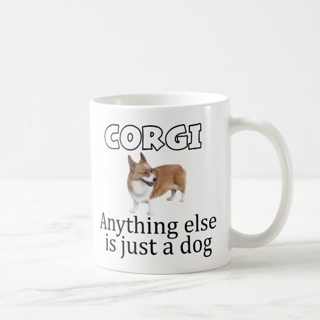 Caneca De Café Corgi (Direita)