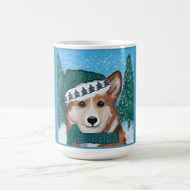 Caneca De Café Corgi (Centro)