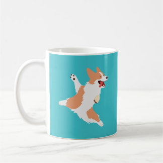 Caneca De Café Corgi Brincalhão
