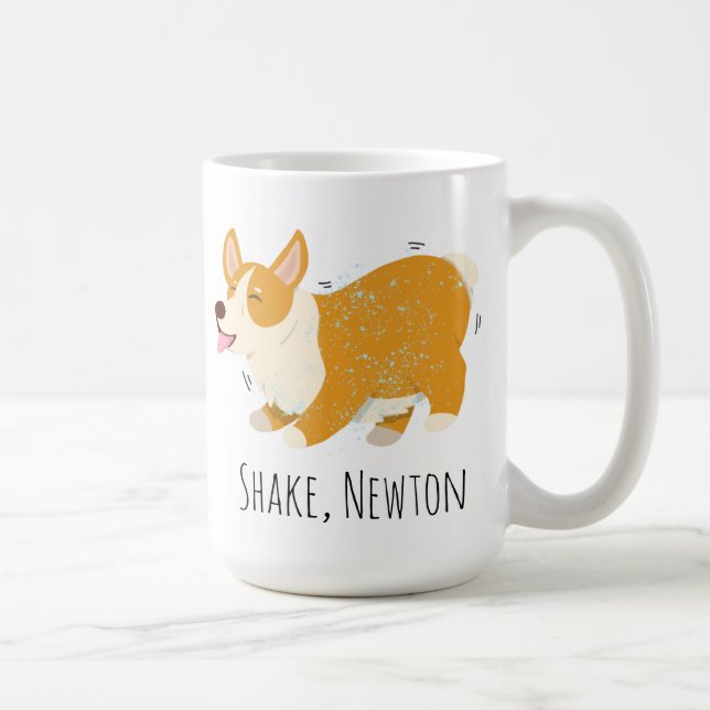 Caneca De Café Corgi Coffee Mug (Direita)
