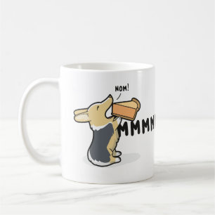 Caneca De Café … Corgi da torta Mmm [tricolor]