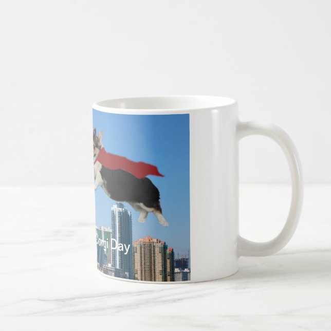 Caneca De Café corgi de galês do pembroke (Direita)