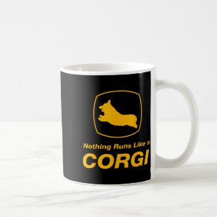 Caneca De Café Corgi Engraçado - Nada Corre Como Um Corgi