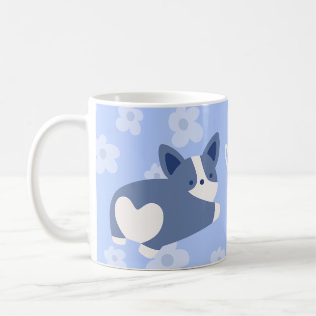 Caneca De Café Corgi Love Mug (Esquerda)