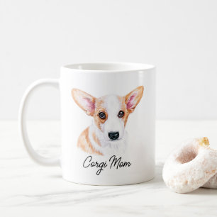 Caneca De Café Corgi Mãe Mug
