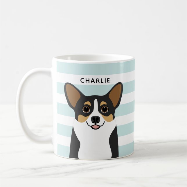 Caneca De Café Corgi Mugs (Esquerda)