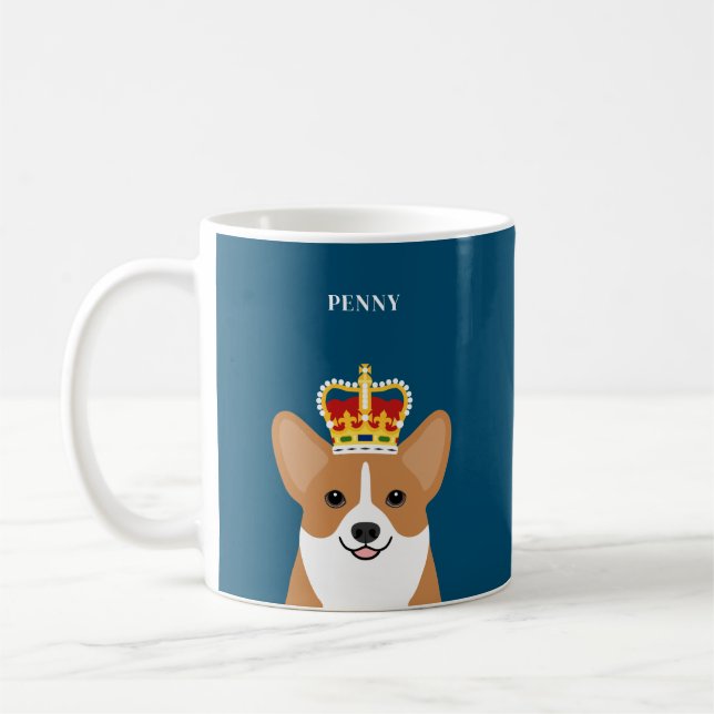 Caneca De Café Corgi Mugs (Esquerda)