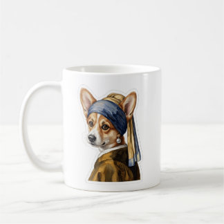 Caneca De Café Corgi Renaissance