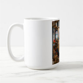 Caneca De Café Corgis house
